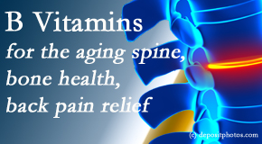 Minster Chiropractic Center shares new research regarding B vitamins and their value in supporting bone health and back pain management.