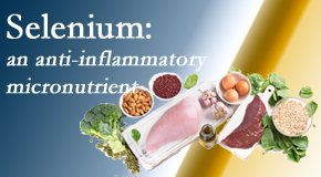 Minster Chiropractic Center shares details about the micronutrient, selenium, and the detrimental effects of its deficiency like inflammation.