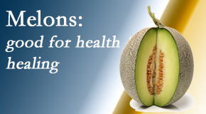 Minster Chiropractic Center shares how nutritiously good melons can be for our chiropractic patients’ healing and health.