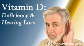 Minster Chiropractic Center presents new research about low vitamin D levels and hearing loss. 