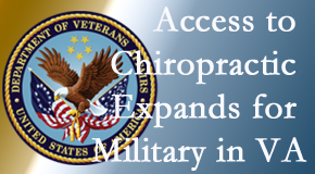 Minster chiropractic care helps relieve spine pain and back pain for many locals, and its availability for veterans and military personnel increases in the VA to help more. 