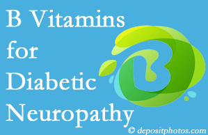 Minster diabetic patients with neuropathy may benefit from checking their B vitamin deficiency.
