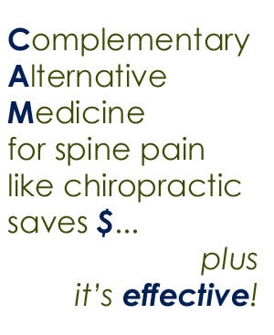 spine pain help from Minster chiropractors