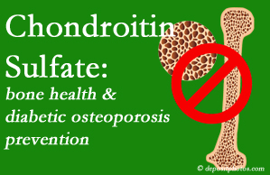 Minster Chiropractic Center presents new research on the benefit of chondroitin sulfate for the prevention of diabetic osteoporosis and support of bone health.