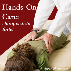 image of Minster chiropractic hands-on treatment