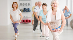 Minster exercise group class