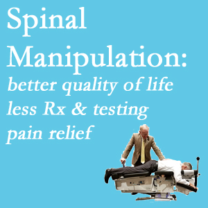 The Minster chiropractic care offers spinal manipulation which research is describing as beneficial for pain relief, better quality of life, and reduced risk of prescription medication use and excess testing.