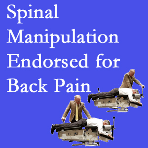 Minster chiropractic care includes spinal manipulation, an effective,  non-invasive, non-drug approach to low back pain relief.