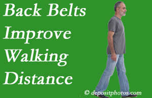 Minster Chiropractic Center sees value in recommending back belts to back pain sufferers.