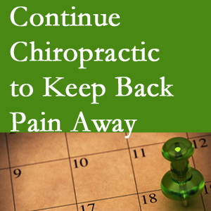 Continued Minster chiropractic care fosters back pain relief.