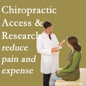 Access to and research behind Minster chiropractic’s delivery of spinal manipulation is important for back and neck pain patients’ pain relief and expenses.