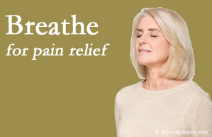 Minster Chiropractic Center presents how important slow deep breathing is in pain relief.