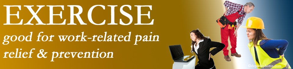 Ding Exercise Help for Work-related Musculoskeletal Pain | Minster Chiropractic Center